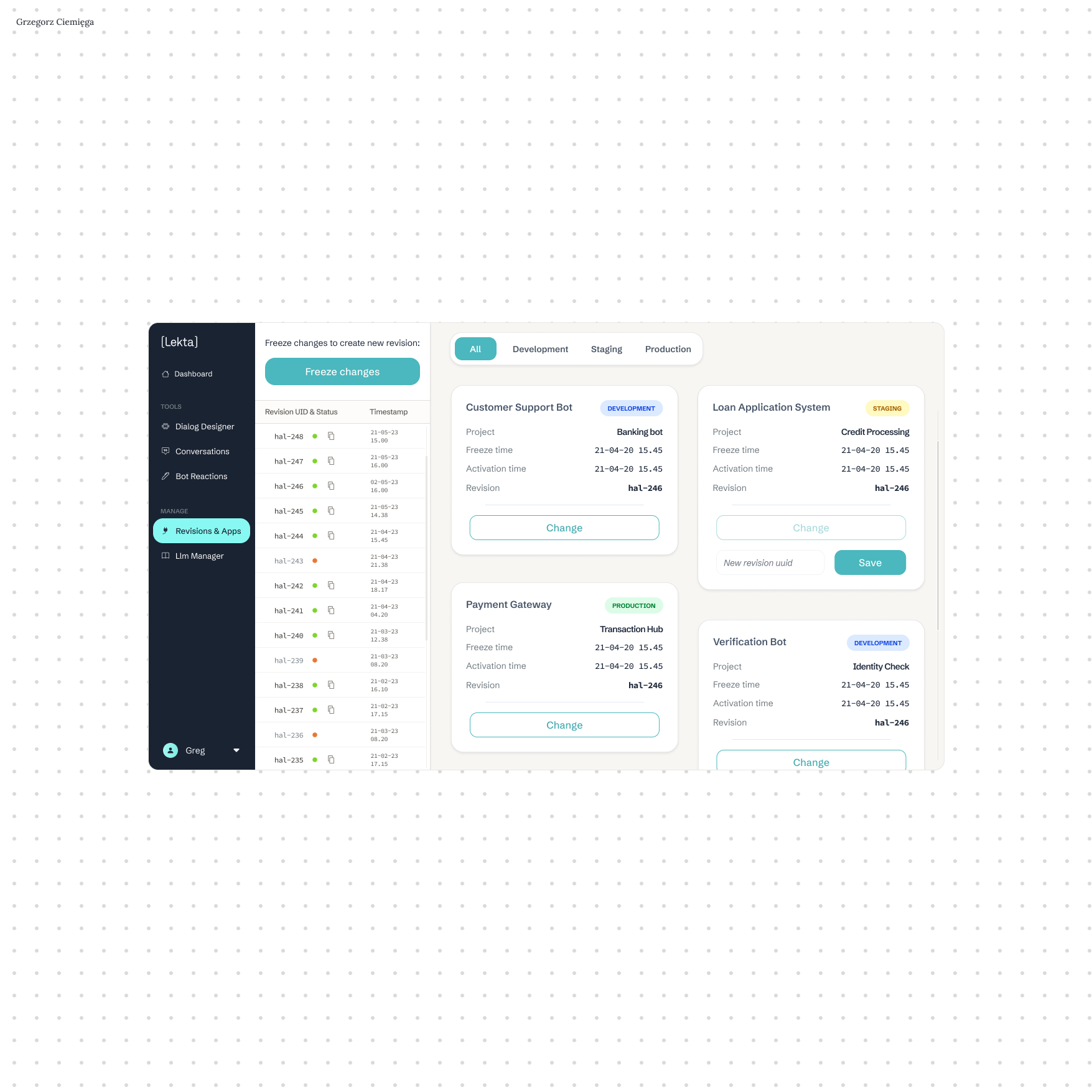 final UI — one action, clear status, minimal cognitive load